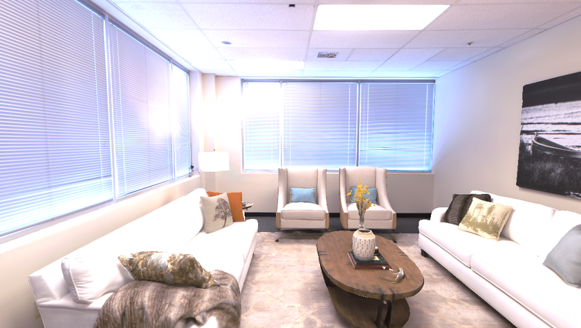 Rendered frame from single view reconstruction